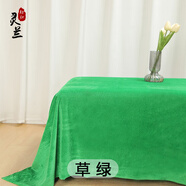 靈蘭中厚金絲絨布料 會議桌布 絨布婚禮背景布 窗簾布地攤布 250g/m 023#草綠
