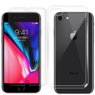 拓蒙 適用蘋果7 PIUS透明手機殼iPhone8 Plus軟殼硅膠SE2保護套Se3防摔手機殼6s后殼4.7/5.5英寸后背套 蘋果7/8【4.7英寸】 手機殼透明-只有殼(環(huán)保無異味）