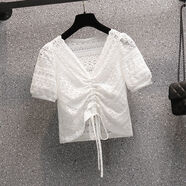 御仕達(dá)大碼女裝夏季套裝女2023洋氣開衫修身顯瘦吊帶連衣裙兩件套潮 上衣 L 【建議-120斤】