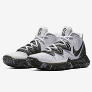 耐克（NIKE）男款Kyrie 5聯(lián)名黑橙歐文5代全新運(yùn)動(dòng)休閑鞋氣墊實(shí)戰(zhàn)緩震籃球鞋 AO2919-AO2918-100 41