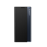 有朋（YouPeng）三星note9/note8手機殼翻蓋式保護套皮套全包邊防摔硅膠個(gè)性 三星note9黑色 側開(kāi)窗皮套