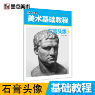 美术基础教程：人物石膏头像 艺术素描入门必备专业用书成人初学者零基础入门自学临摹教程书籍