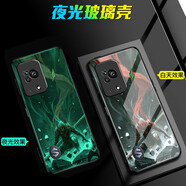 好機友 小米mi黑鯊5夜光玻璃手機殼黑鯊5五航天版保護套SHARK防摔全包軟薄情侶男硅膠女個(gè)性新款 ( 斗戰圣佛 )夜光+全屏膜+指環(huán)+掛繩 黑鯊5 Pro