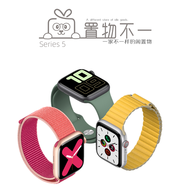 Apple watch5 series4四代8/7二手蘋果手表智能SE9代GPS蜂窩424544mm 【S5 蜂窩款白色】40mm 【89新】配原裝線