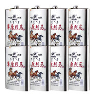 草原烈馬悶倒驢 清香型白酒 60度蒙古純糧食高度白酒 1.5L*8瓶整箱裝