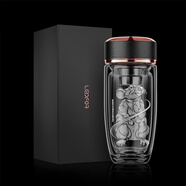 雷德夫（LEIDFOR）【動物主題】系列 玻璃杯高檔茶杯便攜杯子 玫瑰金瑞鼠