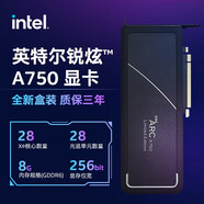 英特爾（Intel）Arc B580 12GB  銳炫 Arc A750 獨(dú)立顯卡8G臺(tái)式機(jī)電競(jìng)游戲?qū)I(yè)設(shè)計(jì)顯卡游戲顯卡 Arc A750 8G英特爾獨(dú)顯