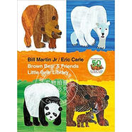 現(xiàn)貨 Brown Bear & Friends Little Bear Library 英