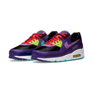 耐克（NIKE）新款男鞋Air Max 90 SP聯(lián)名黑紅迷彩氣墊緩震透氣休閑跑步鞋 CZ5588-001 44