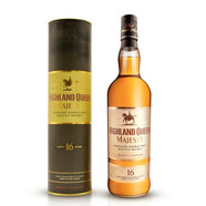 高地女王（Highland Queen）蘇格蘭3年調(diào)和威士忌 英國進(jìn)口洋酒 700ml 16年波本桶單支禮盒裝