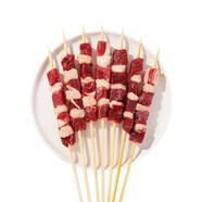 游牧御品 大漠羊肉串200g 燒烤食材 烤肉烤串烤箱 戈壁灘羔羊后腿肉鮮香嫩