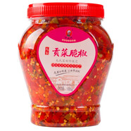 湯媽媽湖南味道毛家食品火焙魚下飯菜毛家飯店湯媽媽香辣小魚仔 毛家貢菜脆椒1000g