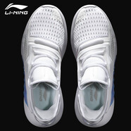 李寧（LI-NING）男鞋運(yùn)動(dòng)鞋子男奕星2春季透氣復(fù)古氫質(zhì)跑步鞋一體織潮流休閑鞋子 標(biāo)準(zhǔn)白 42 (內(nèi)長265)