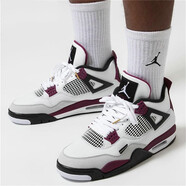 耐克（NIKE）男女鞋新款 Air Jordan 4 AJ4時尚休閑緩震運(yùn)動籃球鞋 CZ6509-CZ5624-100 大巴黎 35.5