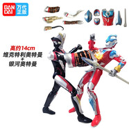 BANDAI萬(wàn)代豪華版超可動(dòng)人偶模型銀河維克特利歐布澤塔迪迦奧特曼賽羅