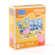 小豬佩奇（Peppa Pig）【進(jìn)階套裝共18副】拼圖0-3-6歲兒童玩具早教紙質(zhì)加厚雙層帶底圖 【3階】進(jìn)階拼圖-熱愛自然