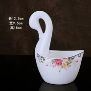 錦秋堂玫瑰之約 景德鎮(zhèn)骨瓷餐具 陶瓷器 單買散件  家用碗 結婚禮品 天鵝