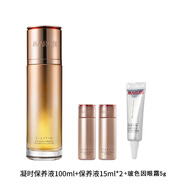 丸美（MARUBI）丸美爽膚水彈力蛋白凝時(shí)緊致保養液補水保濕滋潤提拉緊致女官方 100ml+保養液 30ml +眼霜
