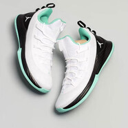 耐克（NIKE）男鞋夏季新款JORDAN緩震AJ休閑減震防滑透氣實(shí)戰訓練運動(dòng)籃球鞋 AH8110-114 白綠/巴特勒2代 45