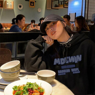 嬌茹妮 國潮ins連帽衛(wèi)衣女oversize秋冬韓版寬松女學生原宿風上衣外套潮 字母M黑色衣服加絨 L（95—125斤）