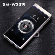 【庫存新機】SAMSUNG三星SM-W2019心系天下高端翻蓋手機 4G智能手機國行側面指紋識別男款 尊鉑（銀色） 6+128GB
