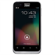 中興全新ZTE/ N880E電信大卡 4英寸小屏 老人學生備用安卓手機 Wi 銀黑