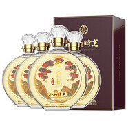 五糧液（WULIANGYE） 小酌時光宜賓五糧生態(tài)出品 白酒濃香型52度高度白酒 52度 666mL 4瓶 蛹蟲草酒奢藏