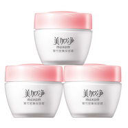 美加凈（MAXAM） 翠竹密集保濕凝露霜80g爽膚水150ml保濕乳100ml洗面奶 翠竹密集保濕霜80g*3瓶 美加凈