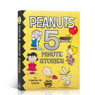 英文原版 史努比5分钟故事集Peanuts 5 Minute Stories 花生漫画 12个故事