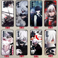 WENYAFF適用華為Pura70Pro+/P30/P40/P50/P80手機殼榮耀magic6/7動(dòng)漫nova12/Nova13全包NOVA14暢享80軟套 動(dòng)漫東京食尸鬼-喰種-金木研董香潮男 高清玻璃殼-硬面軟邊-下單請留言型號和圖案編號