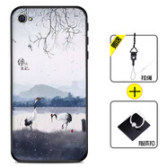 好機友蘋(píng)果4手機殼iphone4保護套4S防摔iphone4s全包軟薄情侶潮牌網(wǎng)紅男液態(tài)硅膠女個(gè)性 【蘋(píng)果4/4S通用】浮生六記+指環(huán)+掛繩