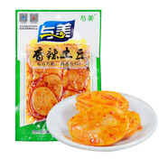 與美與美香辣土豆片70g*10袋四川特產(chǎn)零食小吃山椒土豆酸辣下飯 香辣土豆片70g*10袋