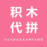 積木代拼服務(wù)幫拼修復(fù)各類品牌小顆粒機械件拼裝模型禮物帶拼