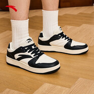 安踏休閑鞋男鞋厚底增高休閑鞋復古潮流小白鞋板鞋