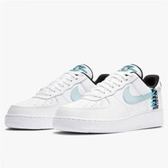 耐克（NIKE）新款 空軍一號(hào) AF1 男女鞋低幫純白運(yùn)動(dòng)板鞋AR7719-100 CK6924-100 換鉤白藍(lán) 35.5