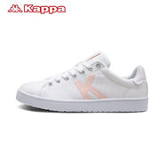 Kappa情侶男女休閑板鞋運動小白鞋秋冬新品K0865CC08 女 漂白/淺玫瑰粉-001 37