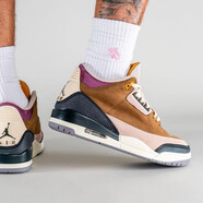 耐克（NIKE） Air Jordan 3 AJ3 喬3男子籃球鞋 CT8532 DR8869 棕色拼接DR8869-200 43