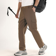 凡客誠品四面彈工裝休閑褲男士 咖啡色 L