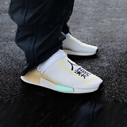 阿迪達(dá)斯 （adidas）HU NMD x pharrell 菲董聯(lián)名款休閑跑鞋GY0092 Q46467 36