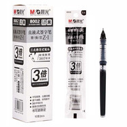 晨光航海王聯(lián)名直液式走珠筆中性筆黑色直液筆0.5mm針管式水筆學(xué)生用碳素黑水性簽字筆海賊王筆文具 配套黑色0.38筆芯一盒8002