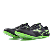 威量釘鞋田徑短跑男釘鞋女學(xué)生中考專(zhuān)業(yè)體育訓練鞋跑步跳遠釘子鞋 VSEH010黑綠色（7釘/標準碼數） 43