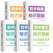 套裝5冊 初中知識圖解大全：語(yǔ)文數學(xué)英語(yǔ)物理化學(xué)（初中通用） 初中基礎知識手冊專(zhuān)項訓練及考點(diǎn)突破初中一本知識大盤(pán)點(diǎn)核心知識集錦知識清單中考總復習必備初中生初一二三中考復習資料教輔重難點(diǎn)歸納總結