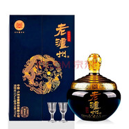 瀘州老窖 52度 濃香型白酒 商務(wù)宴請(qǐng)聚會(huì)自飲送禮 禮盒裝 52度 999mL 1壇 老瀘州 月華白