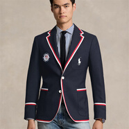 拉夫勞倫（Ralph lauren）2025巴黎奧運(yùn)會(huì)同款美國(guó)隊(duì)開幕式男士修身禮服休閑刺繡西裝男外套 美國(guó)國(guó)家隊(duì)款 38 R
