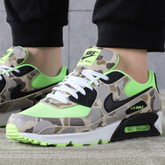 耐克（NIKE）新款男鞋Air Max 90 SP聯(lián)名黑紅迷彩氣墊緩震透氣休閑跑步鞋 CW4039-300 42