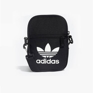 adidas阿迪達斯斜挎包 單肩包運動健身跨包多功能腰包休閑戶外便攜小包 三葉草款EI7411