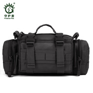 守護(hù)者（ProtectorPlus） 3P魔法腰包戶外大腰包戰(zhàn)術(shù)騎行腰包多功能斜挎包單肩包男包休閑包 黑色