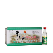 牛欄山北京二鍋頭 42度陳釀 濃香風(fēng)格酒（牛白瓶）濃香型 42度 125mL 30瓶 整箱