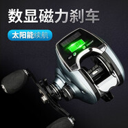 冠路數(shù)顯筏釣輪帶泄力背光計(jì)數(shù)緩降筏輪橋筏橋釣海釣水滴輪船釣輪筏竿輪磁力緩降筏釣輪磁力緩降自動(dòng)排線筏竿 【升級(jí)款】數(shù)顯磁力剎車/太陽(yáng)能續(xù)航(銀灰色/右手)