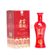 富裕老窖喜宴紅瓶紅盒純糧釀造東北特產(chǎn)富裕老窖吉祥如意白酒500ml*6瓶 紅色